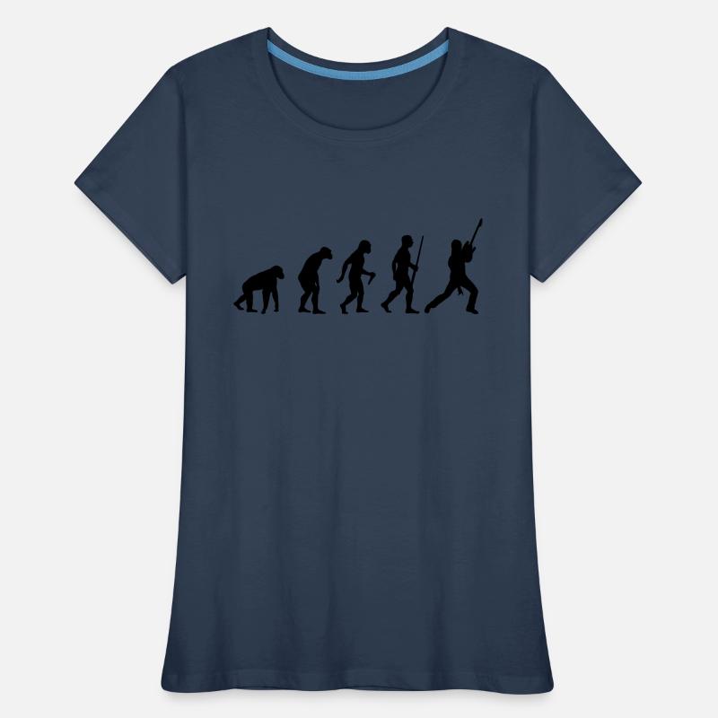 Electro Guitar Evolution Women's Premium Organic T-Shirt