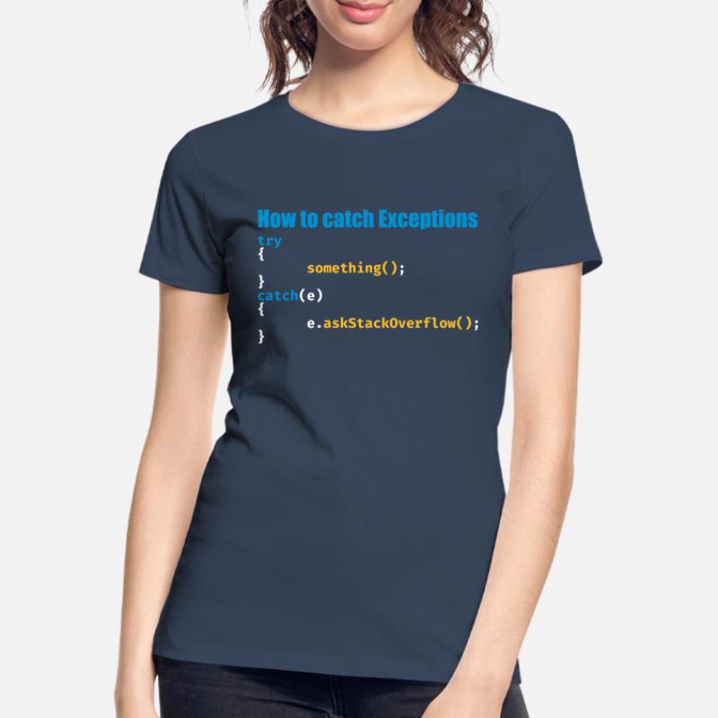 Programmierer, Software, Informatik, Developer Frauen Premium Bio T-Shirt