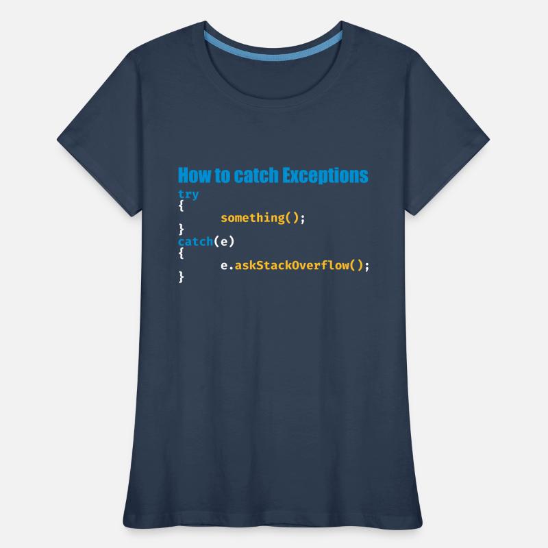 Programmierer, Software, Informatik, Developer Frauen Premium Bio T-Shirt