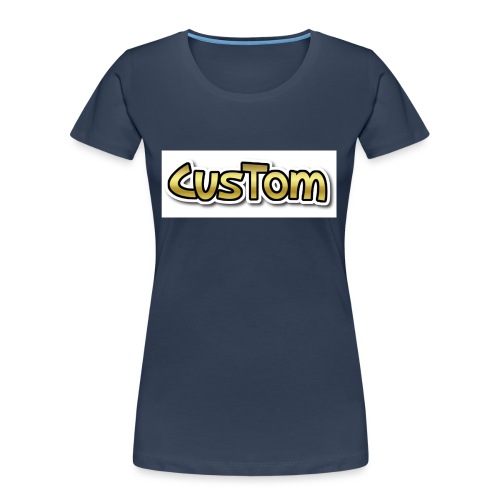 CusTom GOLD LIMETED EDITION - Vrouwen premium bio T-shirt