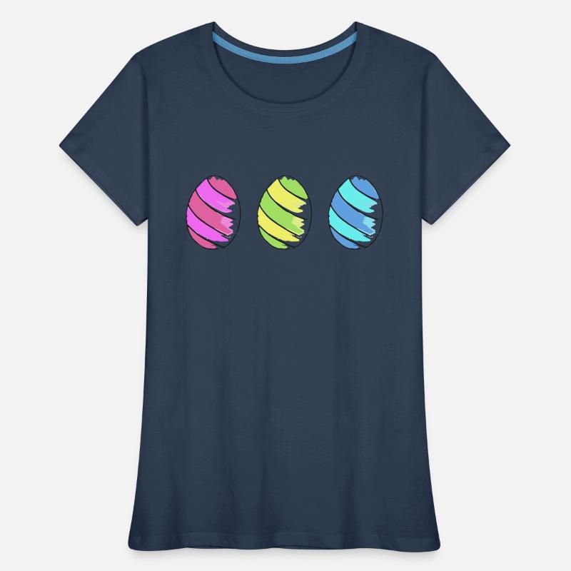 eggs eggs easter easteregg easter eggs easter75 Women's Premium Organic T-Shirt