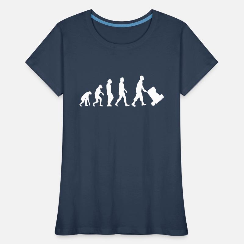 Warehouse Logistics Evolution Warehouse Workers Logistics Women's Premium Organic T-Shirt