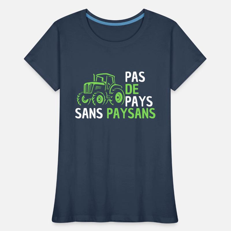 Traktor, Bauer, Bauer, ich bin Bauer Frauen Premium Bio T-Shirt