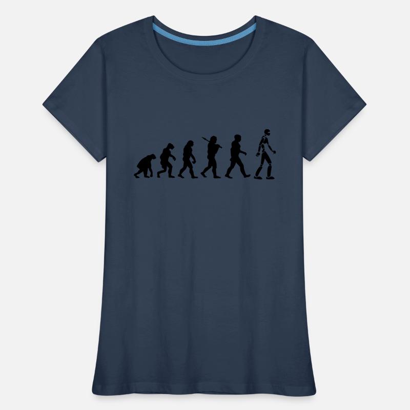 Robot Evolution Women's Premium Organic T-Shirt