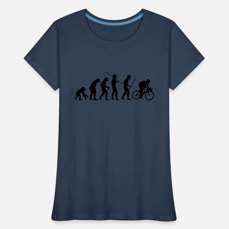 Biker evolution Frauen Premium Bio T-Shirt