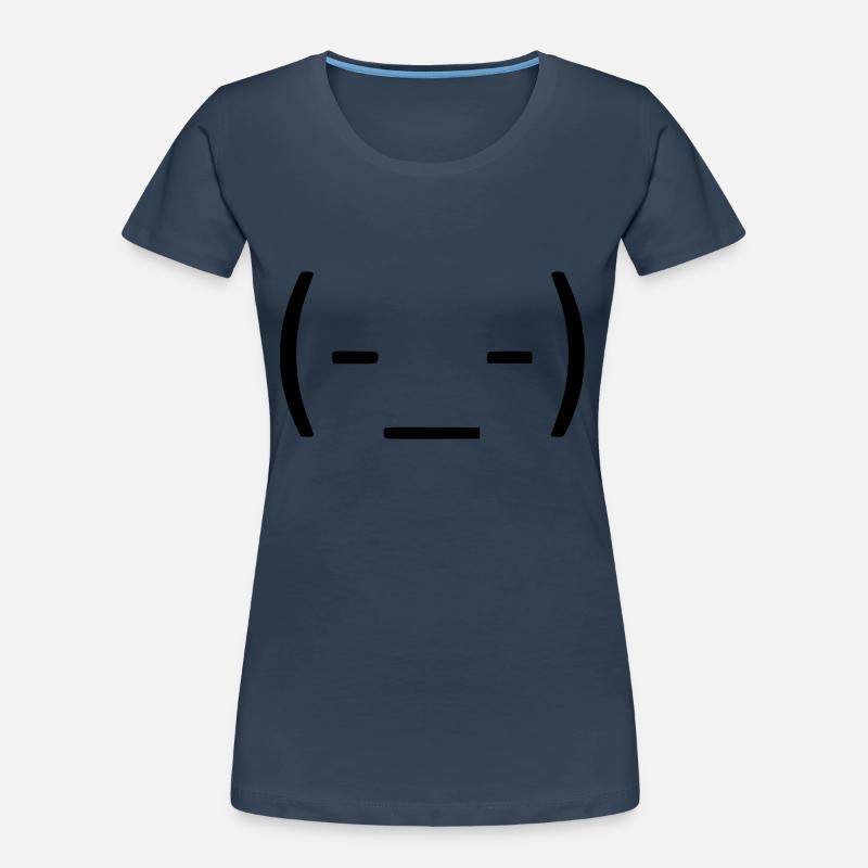Just keep calm! 😑 - Women's Premium Organic T-Shirt - navy