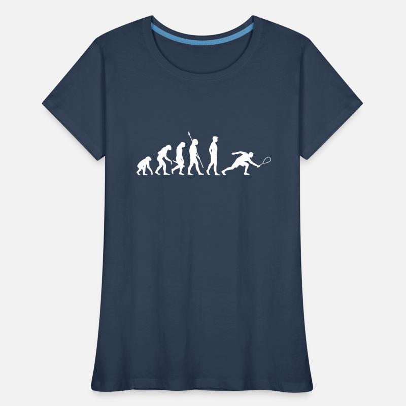Squash Evolution Frauen Premium Bio T-Shirt