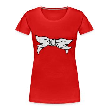 Bandana Kopftuch weibliche Kopfbedeckung - Frauen Premium Bio T-Shirt - Navy - Vorne - Mia (176cm)
