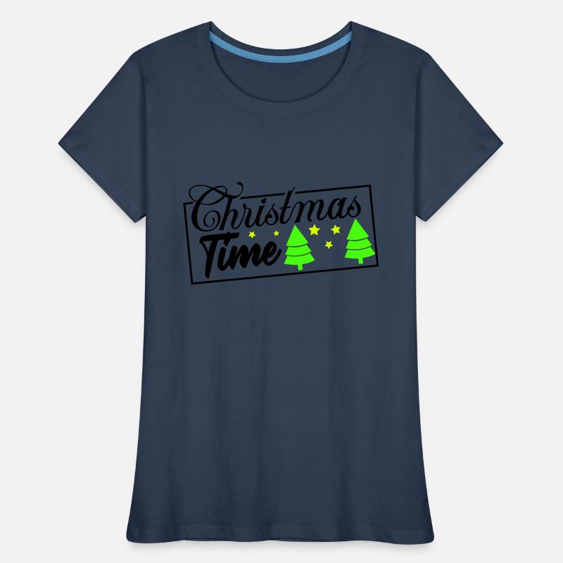 Période de Noël T-shirt bio Premium Femme