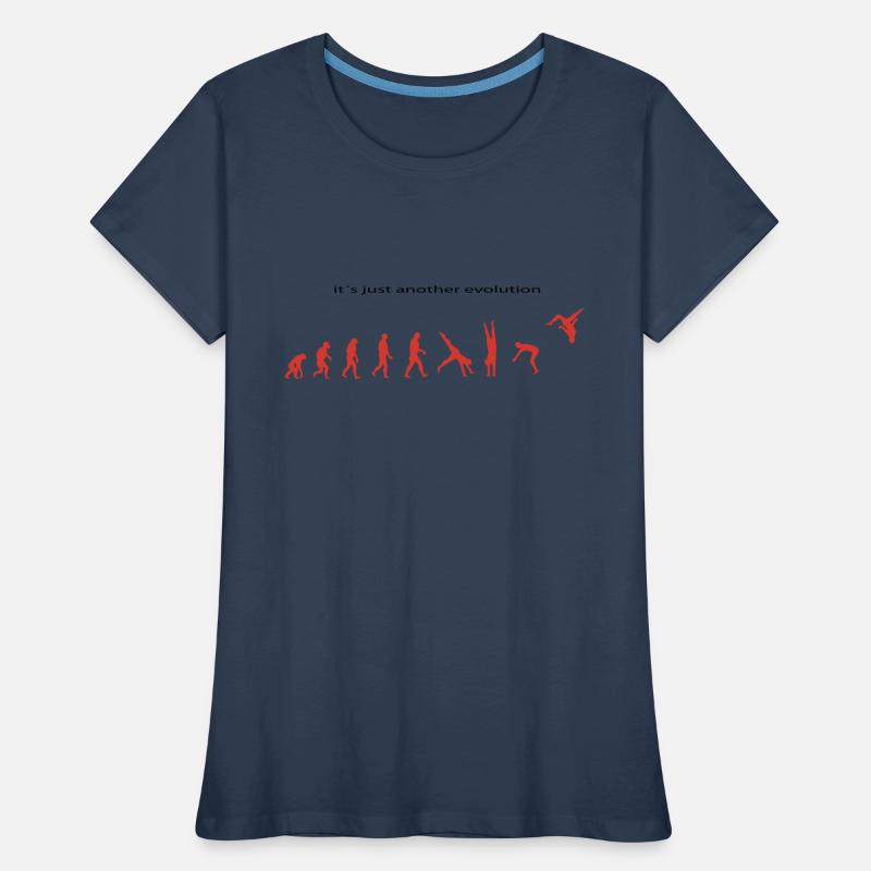 Evolution Frauen Premium Bio T-Shirt