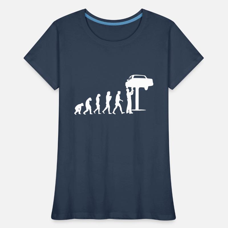 Mechanic Evolution Women's Premium Organic T-Shirt