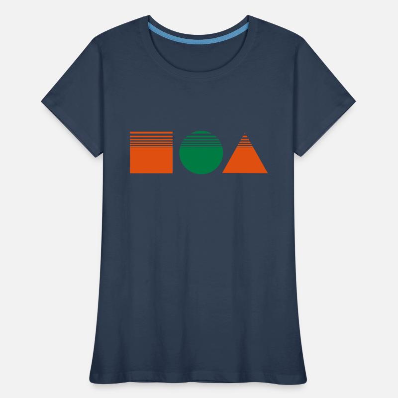 Design rectangle / square / triangle Women's Premium Organic T-Shirt