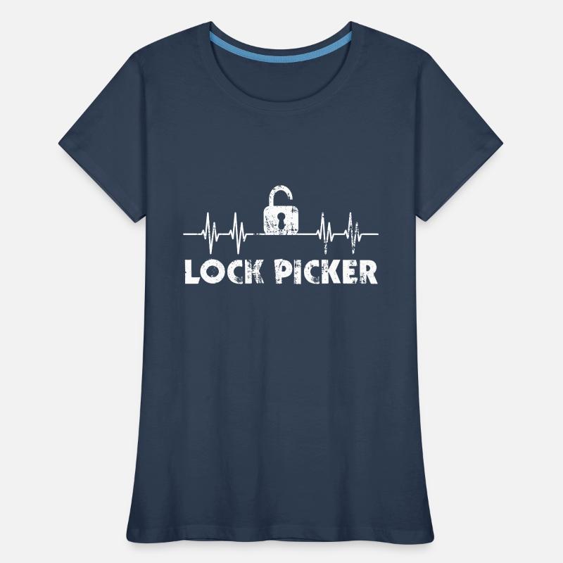 Lock Picker Lockpicking Women's Premium Organic T-Shirt