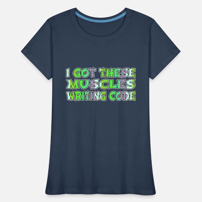 Present JOKE Langages de programmation Informatique T-shirt bio Premium Femme