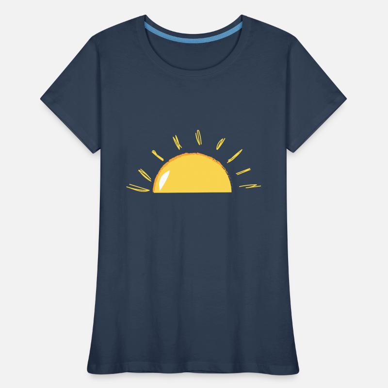 Soleil T-shirt bio Premium Femme