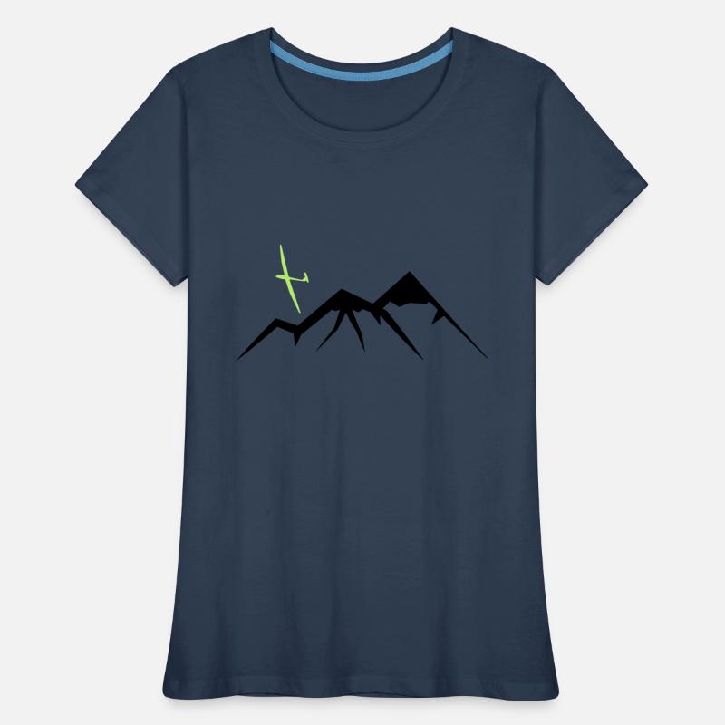 Mountain Soaring Frauen Premium Bio T-Shirt