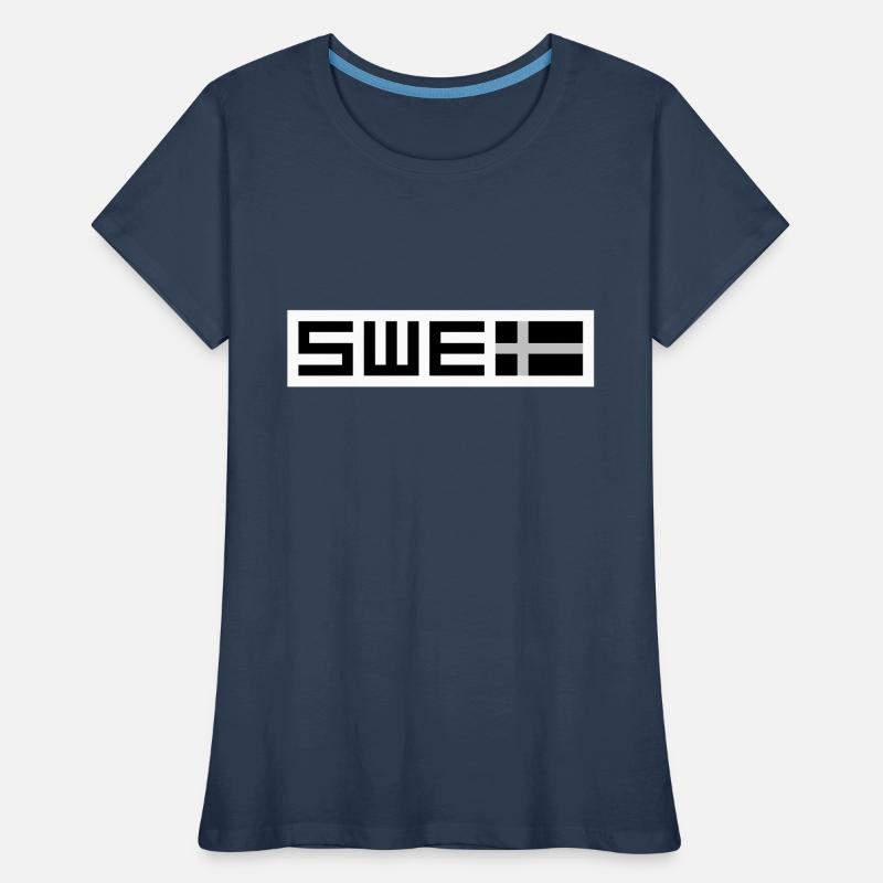 Tactique suédoise T-shirt bio Premium Femme
