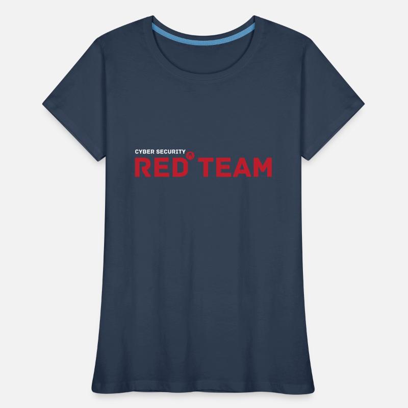 Cyber Security Red Team Hacking Hacker Frauen Premium Bio T-Shirt