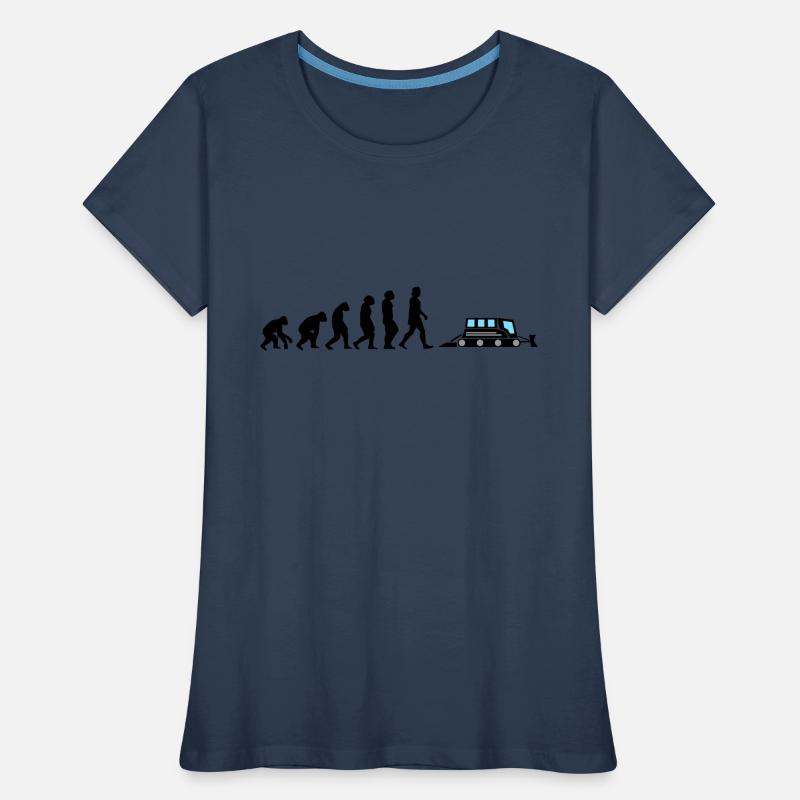 Dameuse noire Dameuse Evolution T-shirt bio Premium Femme