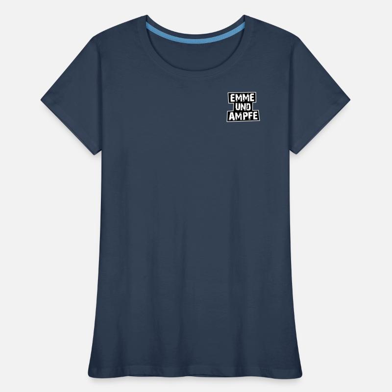 MINIMAL EMMEUNDAMPFE Frauen Premium Bio T-Shirt