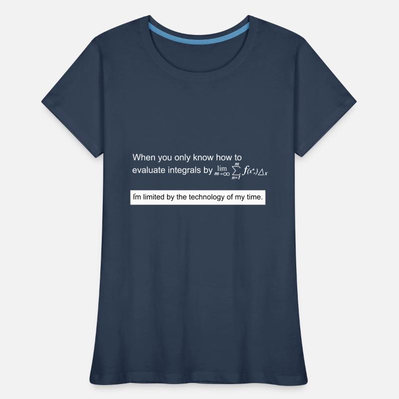 Math gift nerd teacher math teacher math Women's Premium Organic T-Shirt
