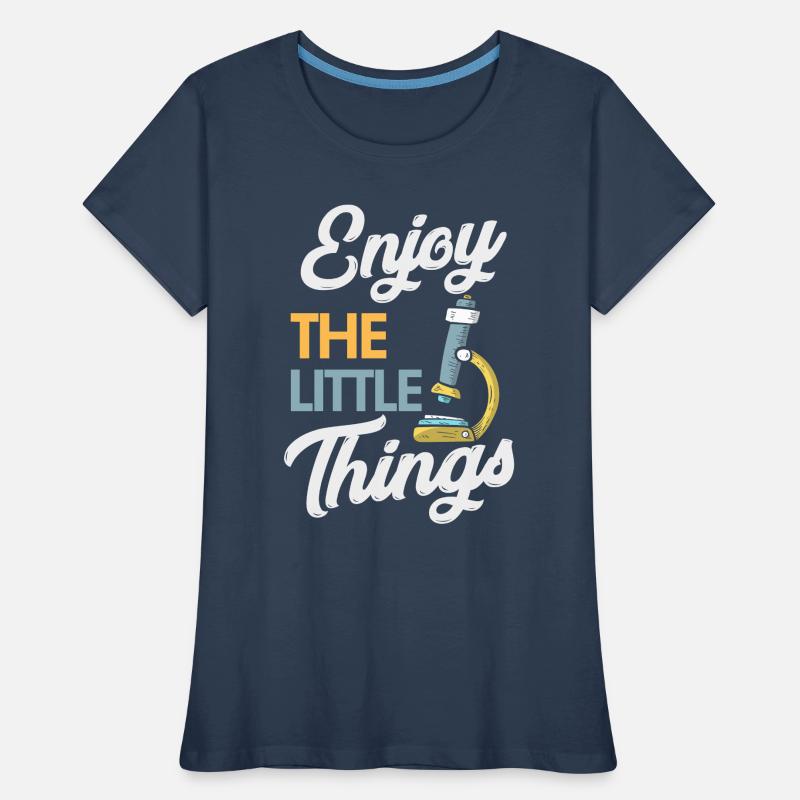 Science Research Microscope Women's Premium Organic T-Shirt
