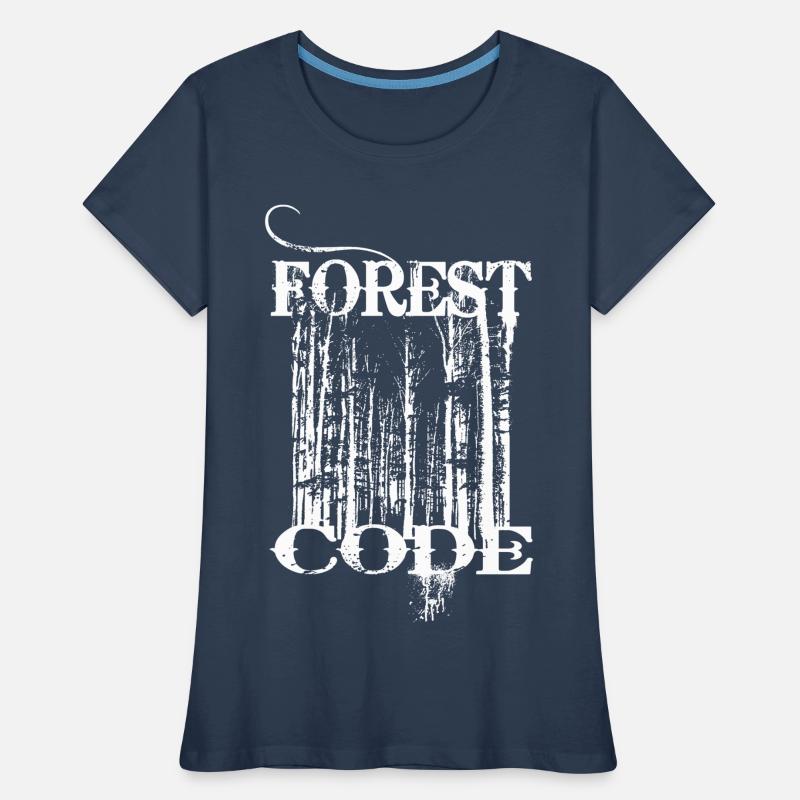 Code forestier T-shirt bio Premium Femme