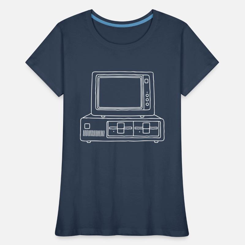 PC Computer Frauen Premium Bio T-Shirt