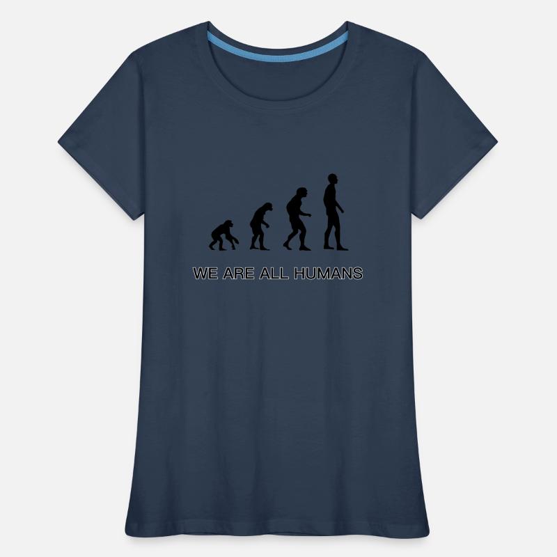Evolution Frauen Premium Bio T-Shirt