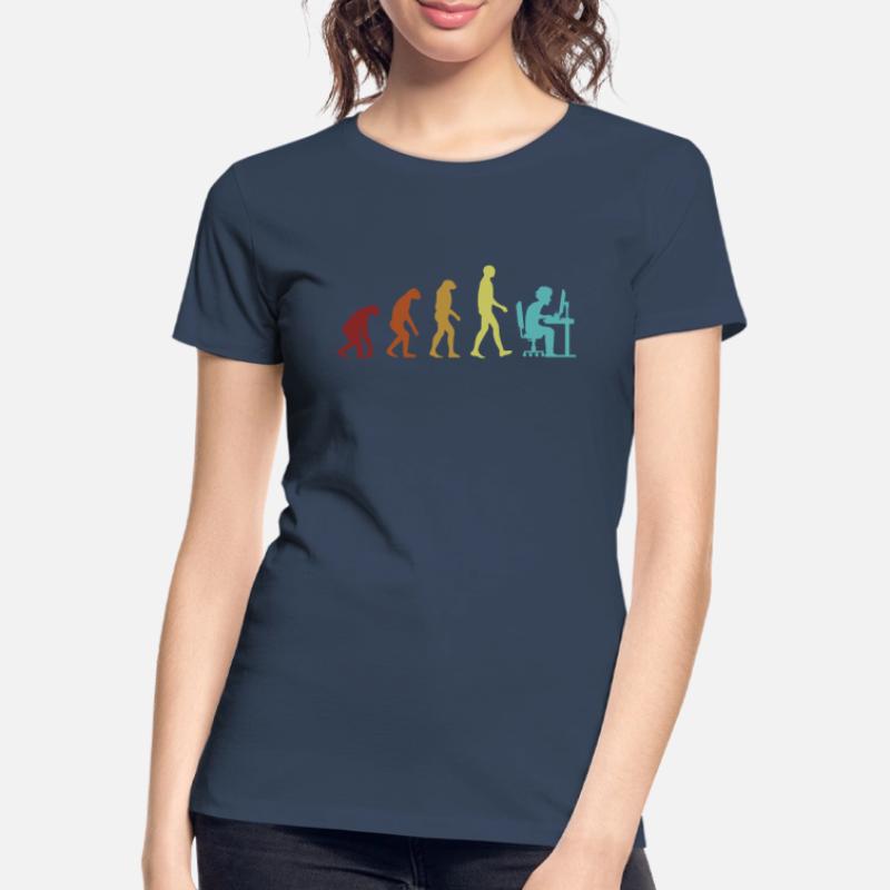 Programmeur Evolution Ingénieur logiciel Codeur T-shirt bio Premium Femme