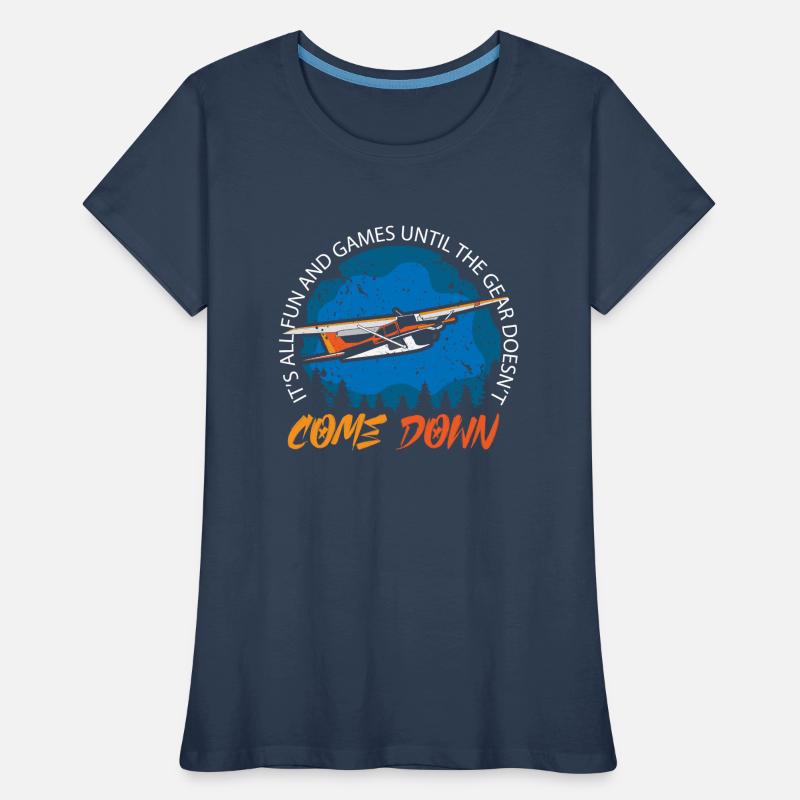 Pilot Captain Pilot Glider Women's Premium Organic T-Shirt