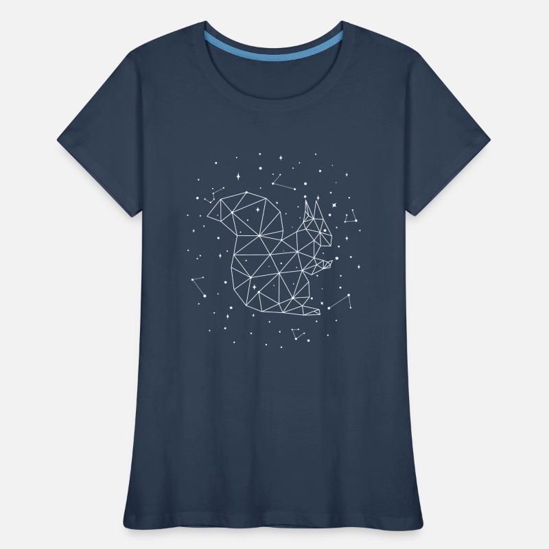 Sternbild Squirrel Constellation Squirrel Frauen Premium Bio T-Shirt