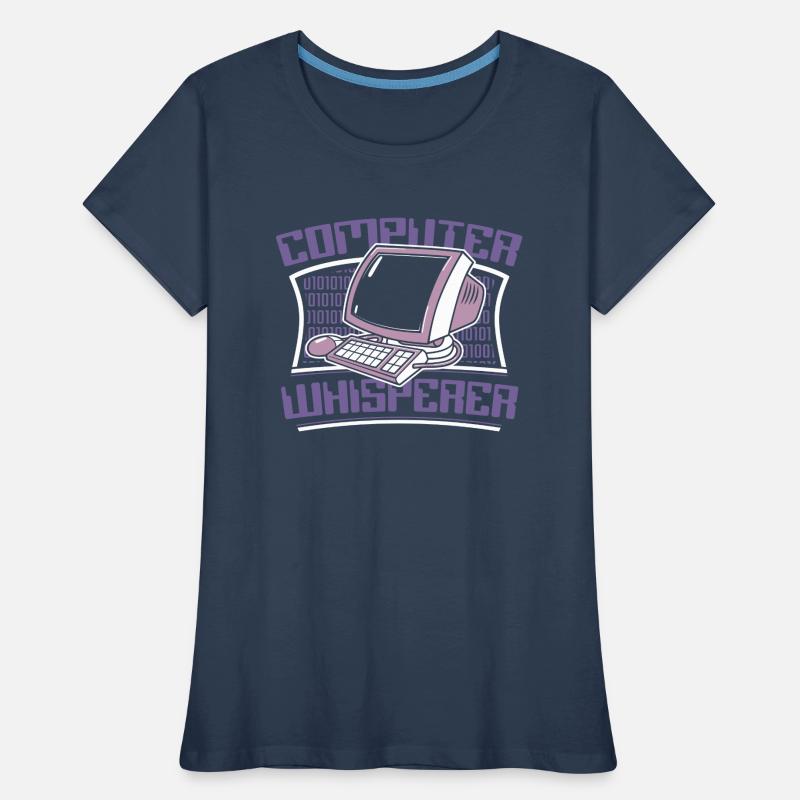 Computer Whisperer Admin IT Operations Administrator Women's Premium Organic T-Shirt
