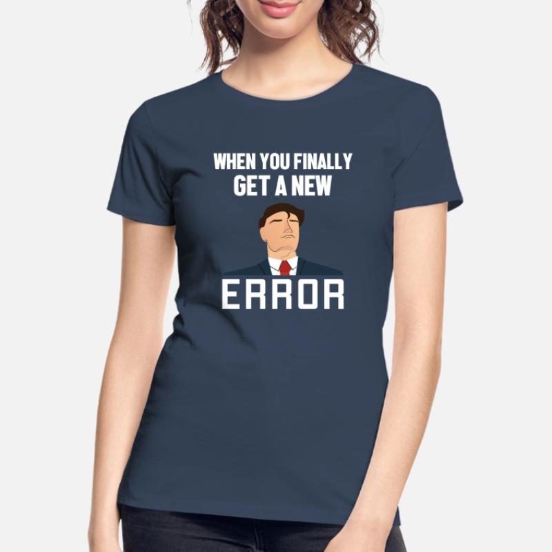 Get a New Error Software Developer Developer Women's Premium Organic T-Shirt