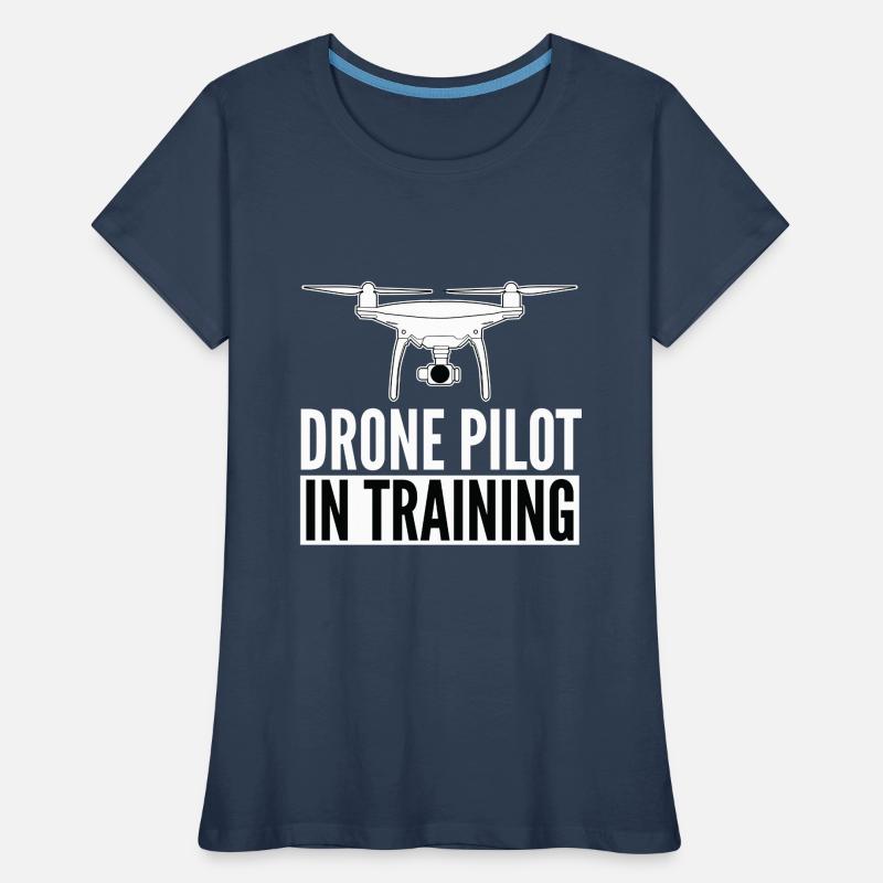 DRONE - Drone pilot in training Women's Premium Organic T-Shirt