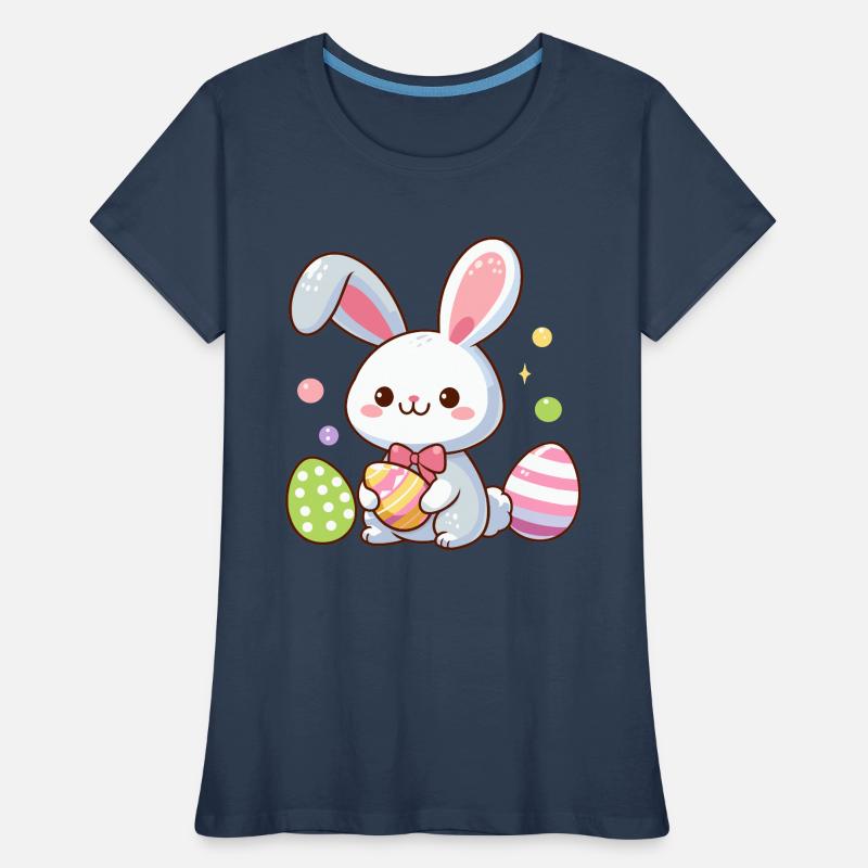 Easter Bunny Easter Easter Eggs Bunny Bunny Women's Premium Organic T-Shirt