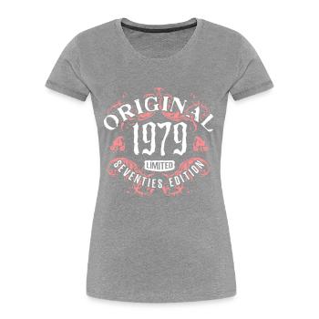 Goth 1979 - Frauen Premium Bio T-Shirt -  - Vorne - Mia (176cm)
