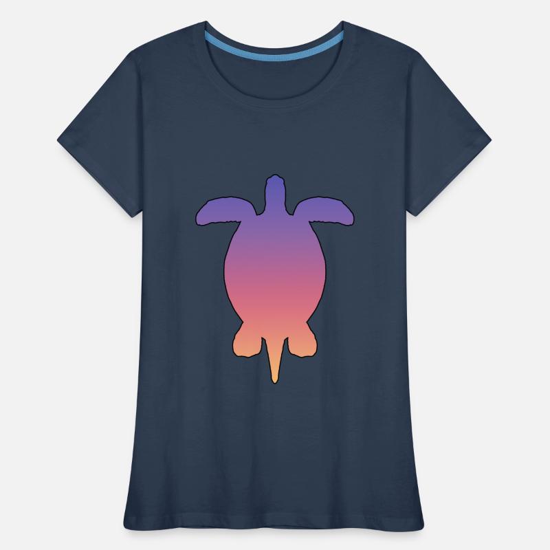 Turtle Frauen Premium Bio T-Shirt
