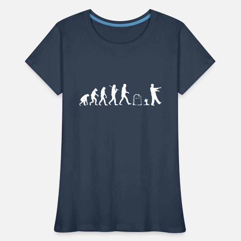 Evolution T-shirt bio Premium Femme