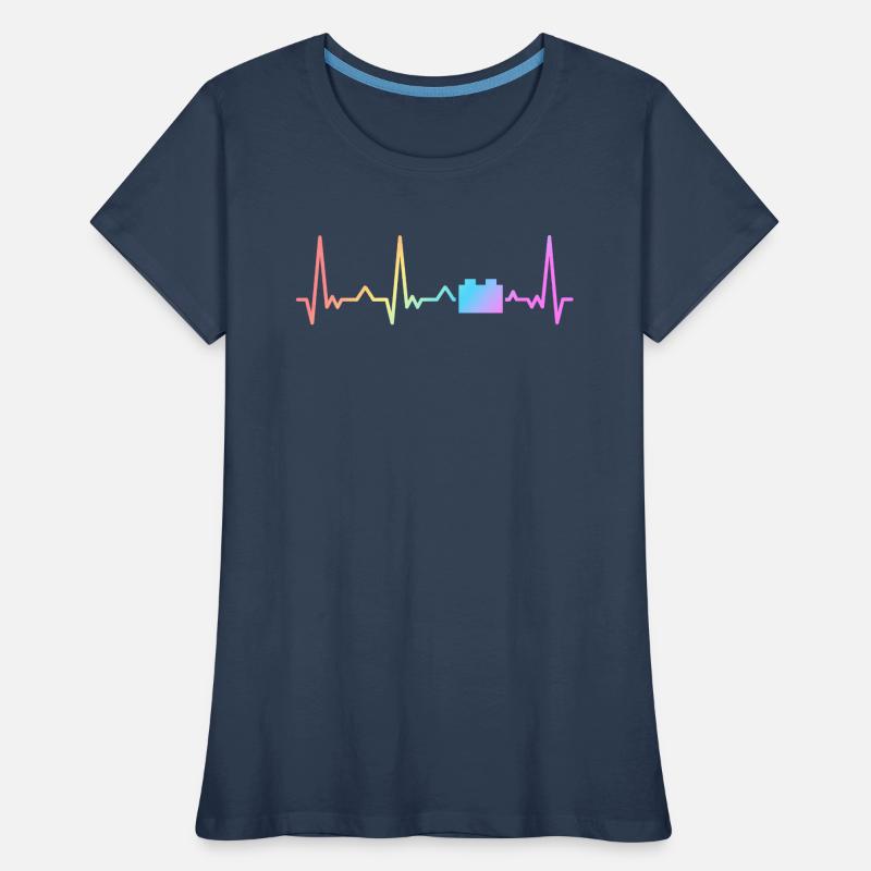 Brick Builder Master Builder Klemmbaustein Women's Premium Organic T-Shirt
