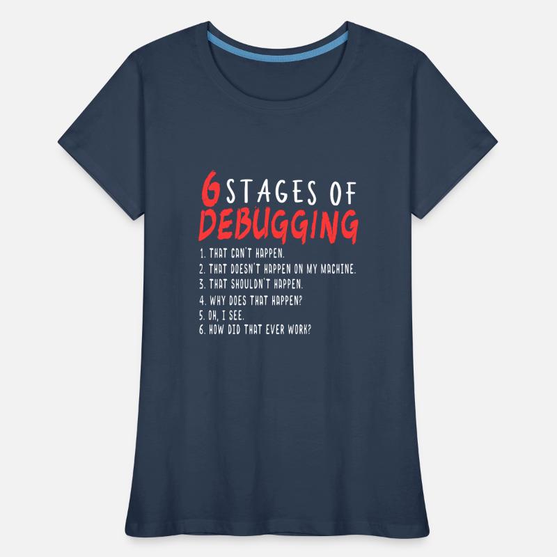 Debugging Definition Programmer I Troubleshooting Women's Premium Organic T-Shirt