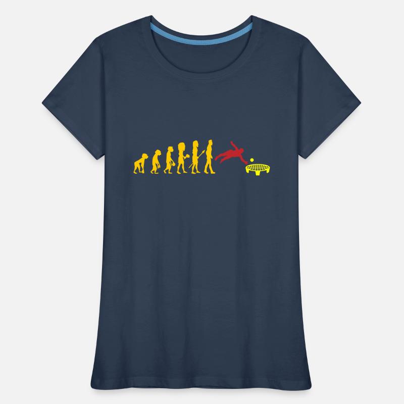 Spikeball - Evolution of Roundnet| Colors changeable Women's Premium Organic T-Shirt