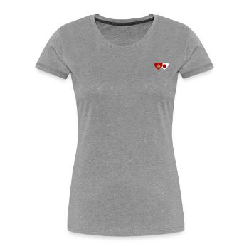 Montenegro Japan Flagge - Frauen Premium Bio T-Shirt - Navy - Vorne - Mia (176cm)