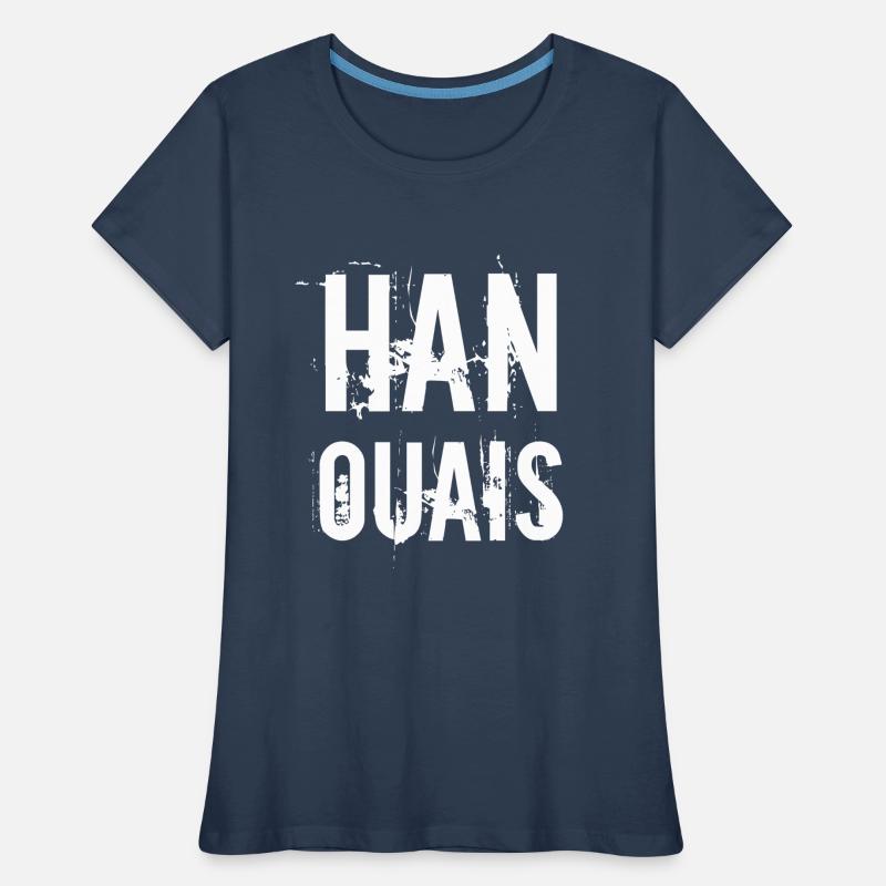 Han ouais basic 2 tribunal charleroi T-shirt bio Premium Femme