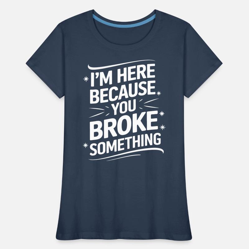 Support technique Informatique T-shirt bio Premium Femme