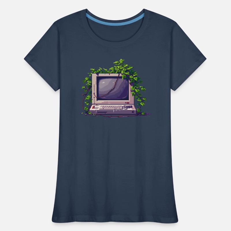 Old Pixel Computer Women's Premium Organic T-Shirt