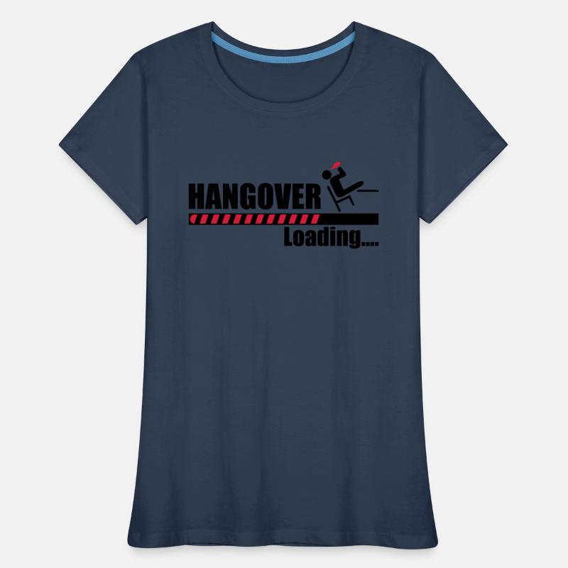 Hangover loading Women's Premium Organic T-Shirt