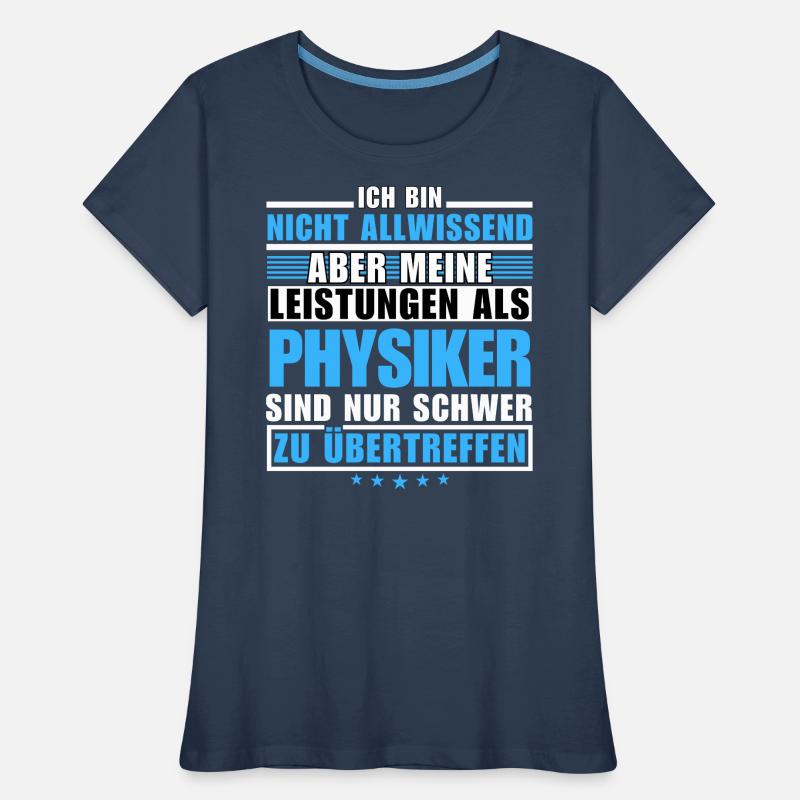 Unmatched performance as a physicist Women's Premium Organic T-Shirt