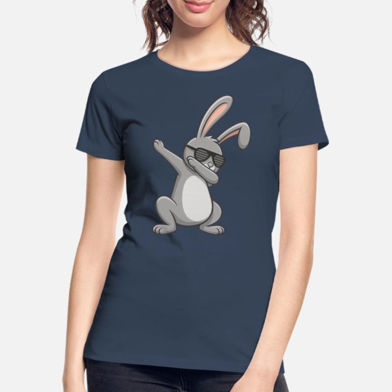 Easter Bunny Dab Easter Women's Premium Organic T-Shirt