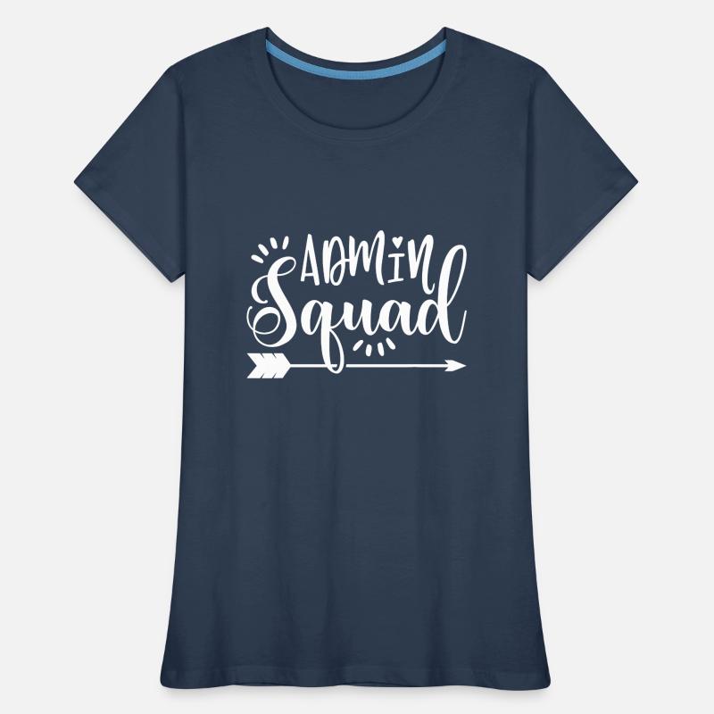 Équipe d’administration d’administration d’école T-shirt bio Premium Femme